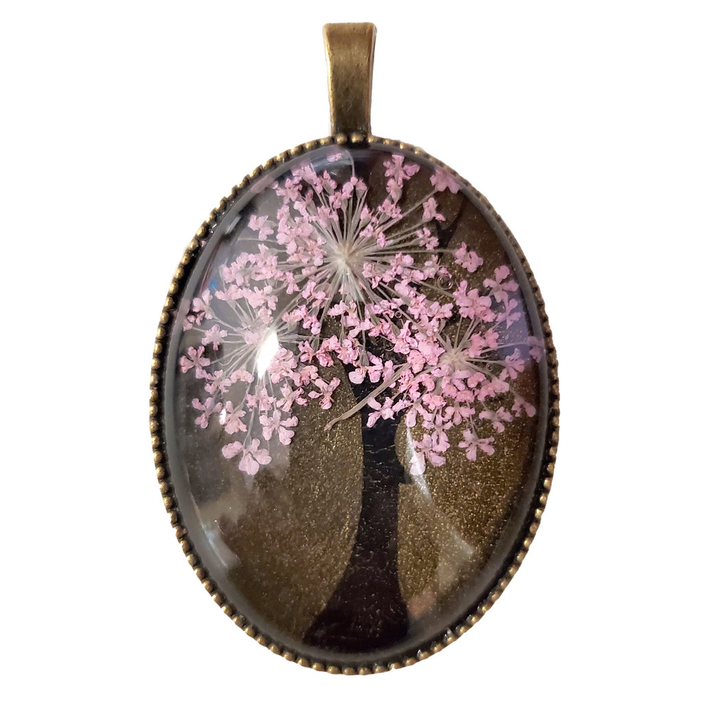 Dried Flower Pendant Tree with Setting