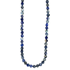 Bead World Faceted Star Cut Lapis Lazuli 16" Strand