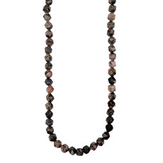 Bead World Faceted Star Cut Rhodonite 16" Strand