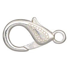 Lobster Clasp With Teardrop Design