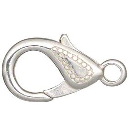 Lobster Clasp With Teardrop Design