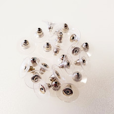 Bead World Earring Back Plastic Disc