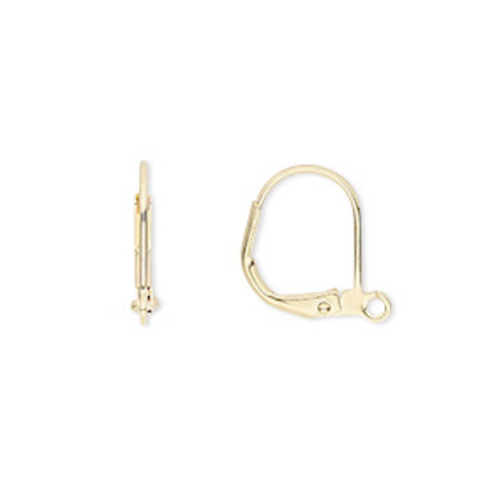 Bead World Leverback Earring Wire Plain