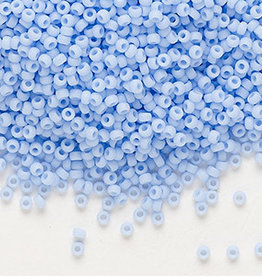 Miyuki #11 Rocaille Seed Bead Opaque Matte Agate Blue 25gms