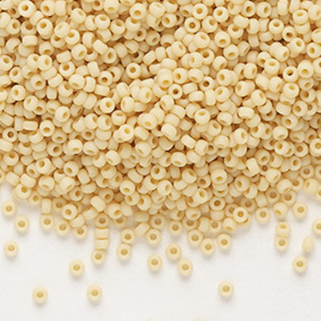 Miyuki #11 Rocaille Seed Bead Opaque Matte Pear 25gms