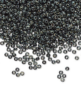 Miyuki #11 Rocaille Seed Bead Opaque Picasso Black 25gms