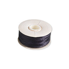 Nymo Thread Nymo Black #D Bobbin 128yd