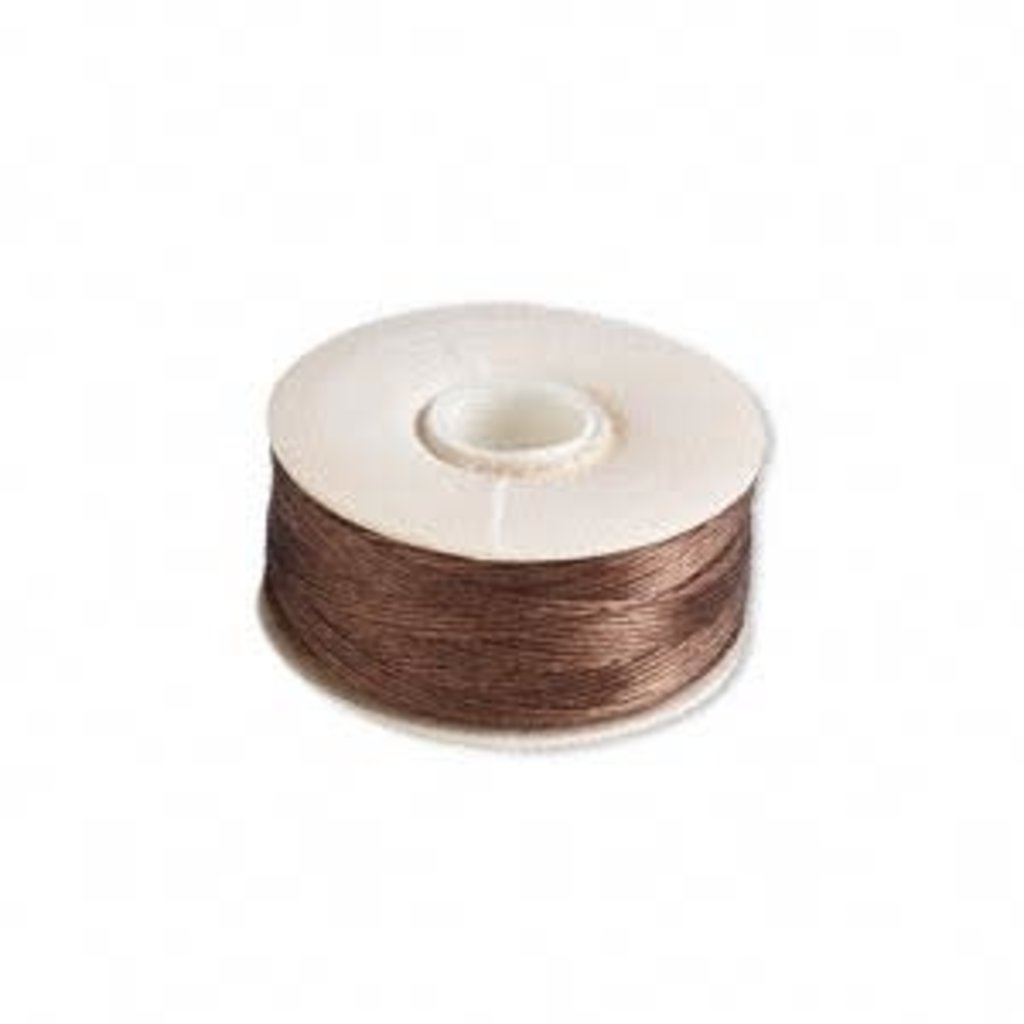 Nymo Thread Nymo Brown #D Bobbin 128yd