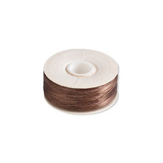 Nymo Thread Nymo Brown #00 per pkg of (2) 110-yard bobbins