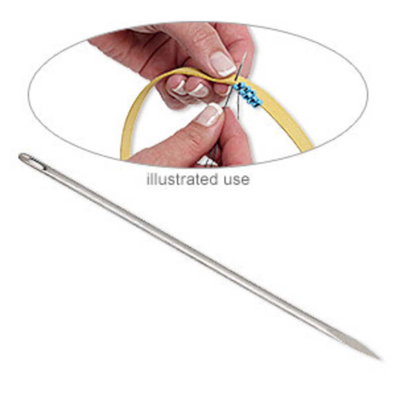 Tulip Leather Needle 2 inches 2pcs