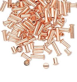 Mix Copper Rivet 3.5x3mm-7.5x3mm 100pcs