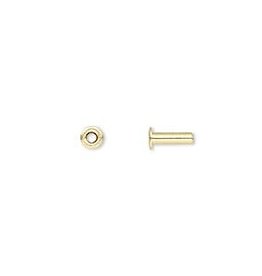 Brass Eyelets 7x3.5mm 100pcs