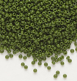 Miyuki #11 Rocaille Seed Bead Opaque Avocado 25gms