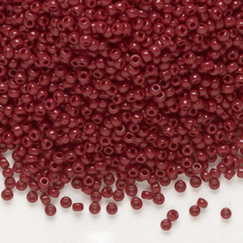 Miyuki #11 Rocaille Seed Bead Opaque Currant 25gms