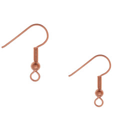 Bead World Fish Hook W/ 2mm Ball & Coil