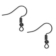 Bead World Fish Hook W/ 2mm Ball & Coil