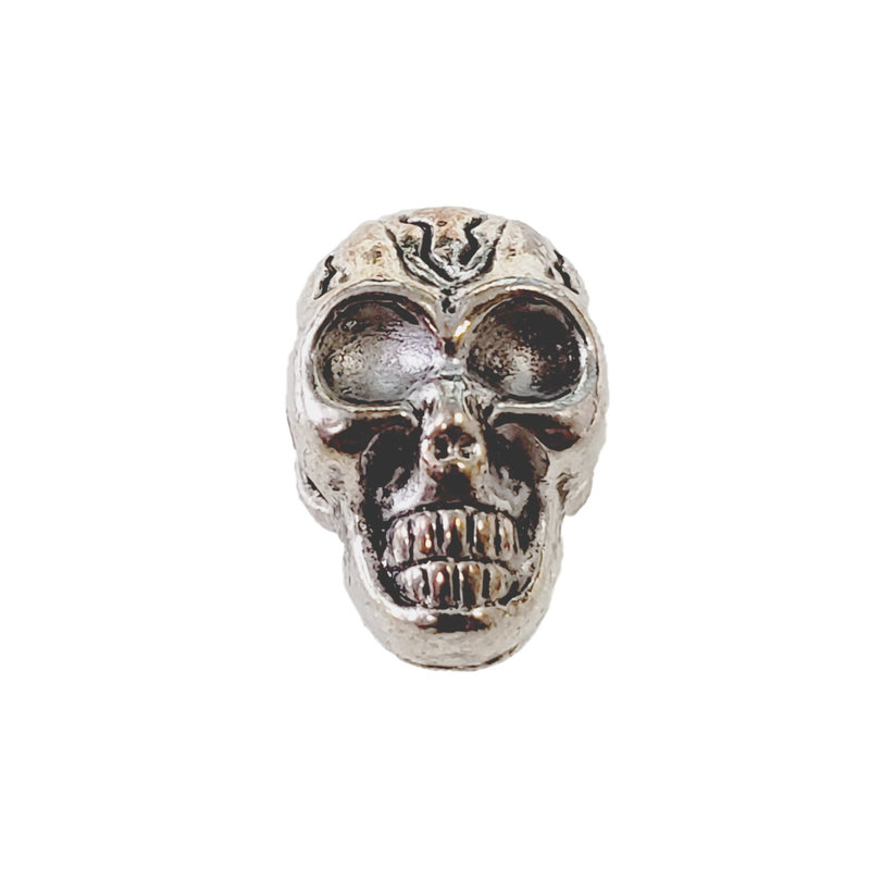 Skull Charm 8x12mm 3pcs.