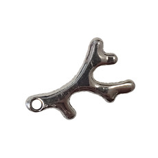 Antler Charm 23x14mm 3pcs.