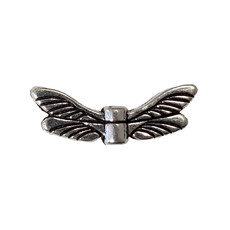 Dragonfly Wing Charm 21x6mm 3pcs.