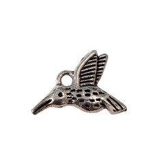 Hummingbird Charm 16x12mm 3pcs.