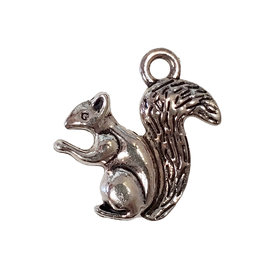 Squirrel Charm 23x16mm 3pcs.