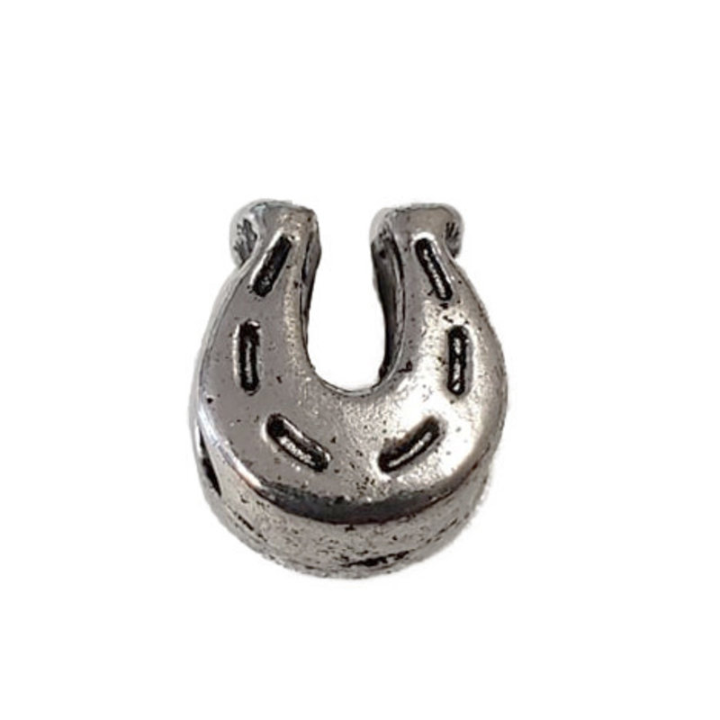 Horseshoe Charm 9x11mm 3pcs.