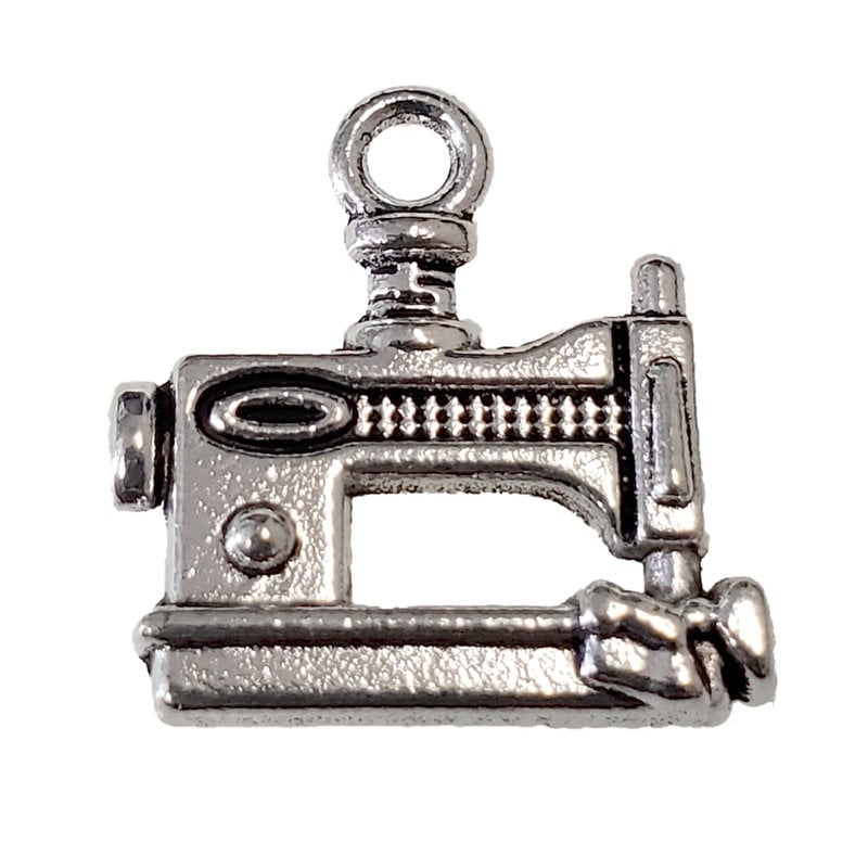 Sewing Machine Charm 14x15mm 3pcs.