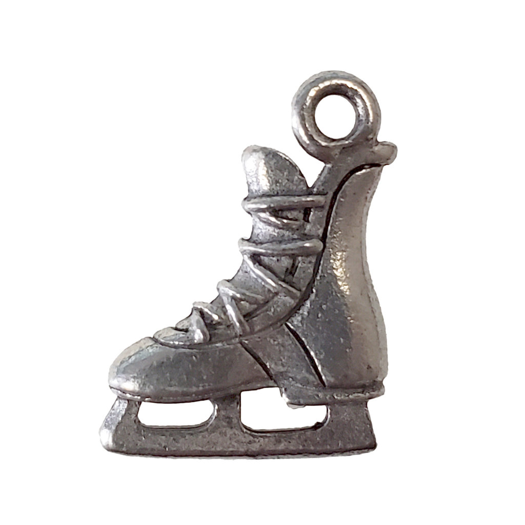 Figure Skating Charm 13x18mm 3pcs.