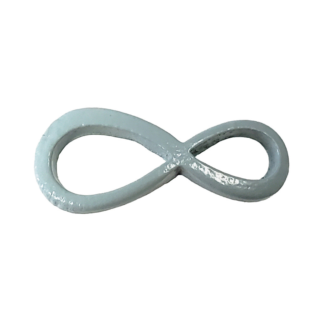 Infinity - Mint Colored Charm 20x9mm 3pcs.