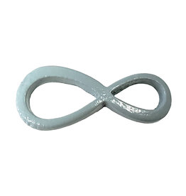 Infinity - Mint Colored Charm 20x9mm 3pcs.