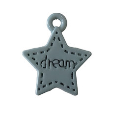 Star Dream - Mint Colored Charm 12mm 3pcs.