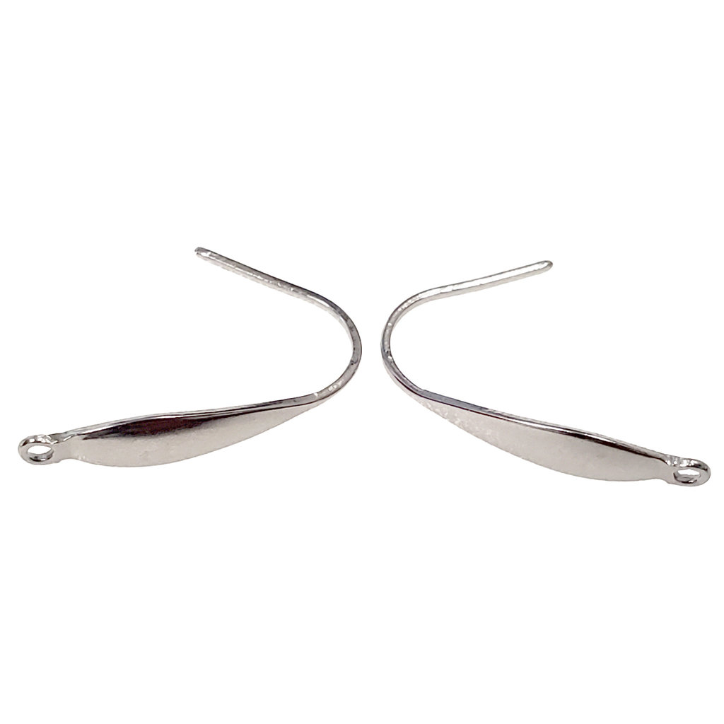Bead World Stainless Steel Teardrop Earring Hooks