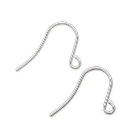 Bead World Stainless Steel Plain Ear Wire