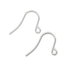 Bead World Stainless Steel Plain Ear Wire