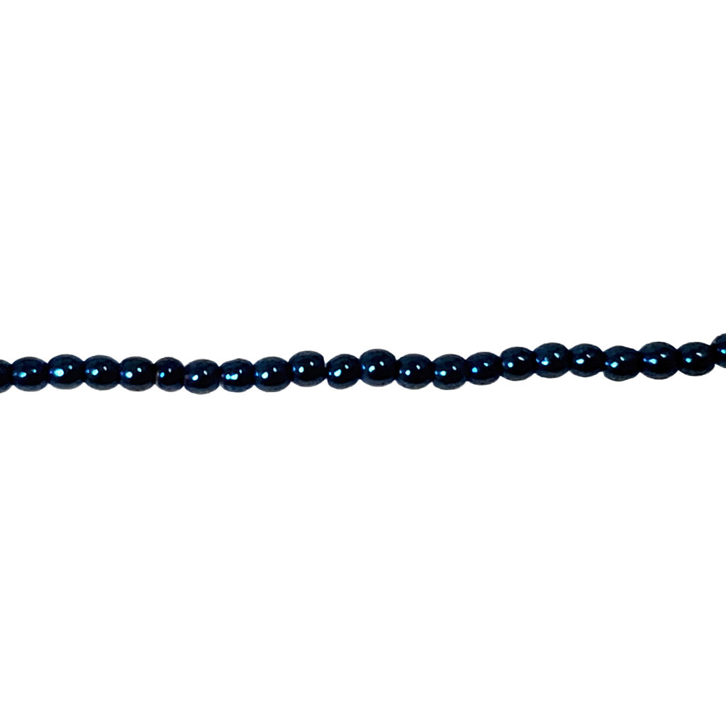 Round Hematite Beads - 2mm