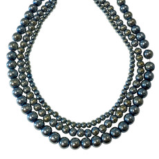 Hematite Beads - Blue Green