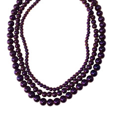 Hematite Beads - Purple