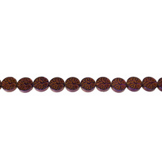 Tree of Life Hematite Beads 10mm 16" Strand