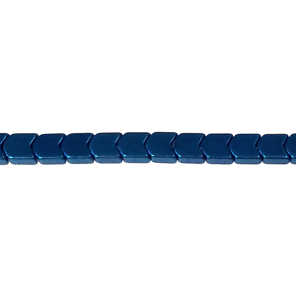 Small Arrowhead Hematite Beads 5mm 16" Strand