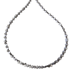 Diamond Hematite Beads 6mm 16" Strand