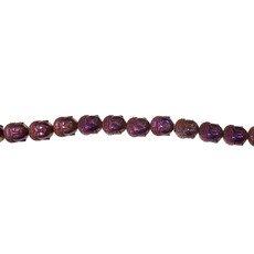 Buddha Head Hematite Beads 10mm 16" Strand