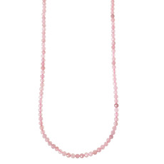 Bead World Rose Quartz Faceted 16" Strand