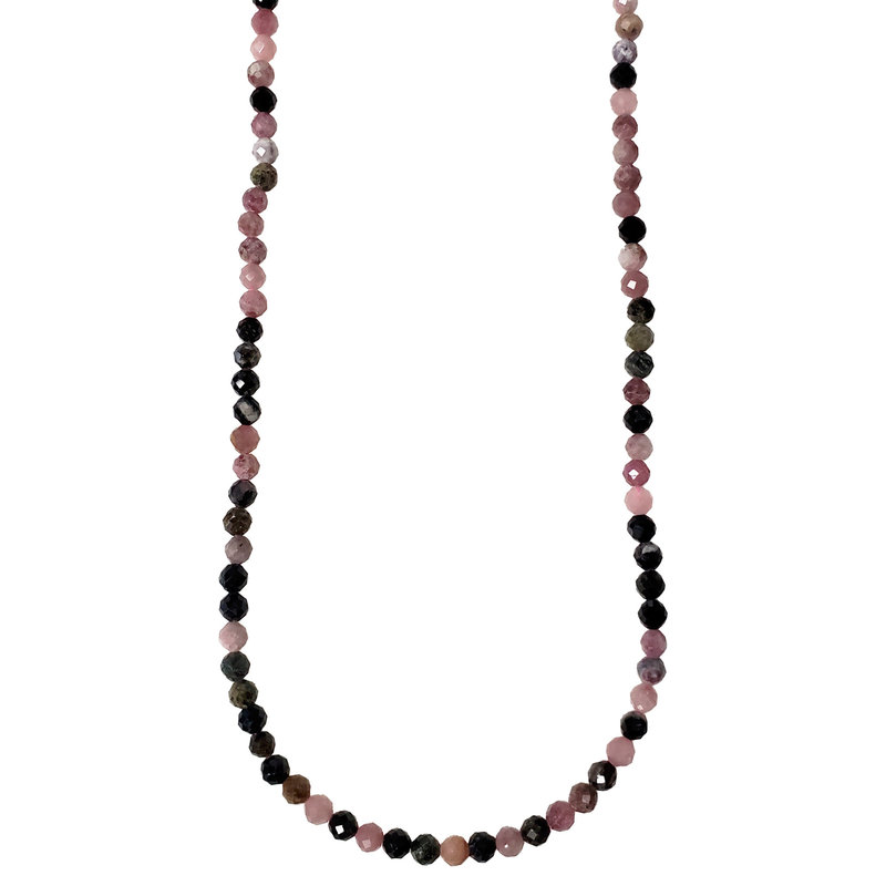 Bead World Tourmaline Faceted 16" Strand