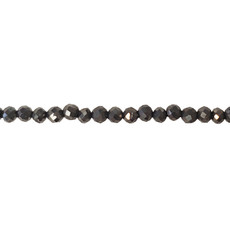 Bead World Pyrite Faceted 16" Strand