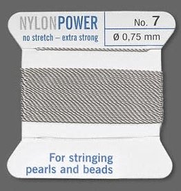 Nylon Thread Thread Nylon Grey #7 2Yd