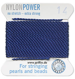 Nylon Thread Thread Nylon Dark Blue #14 2Yrds