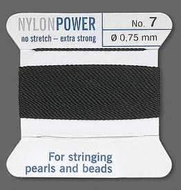 Nylon Thread Thread Nylon Black #7 2Yrds