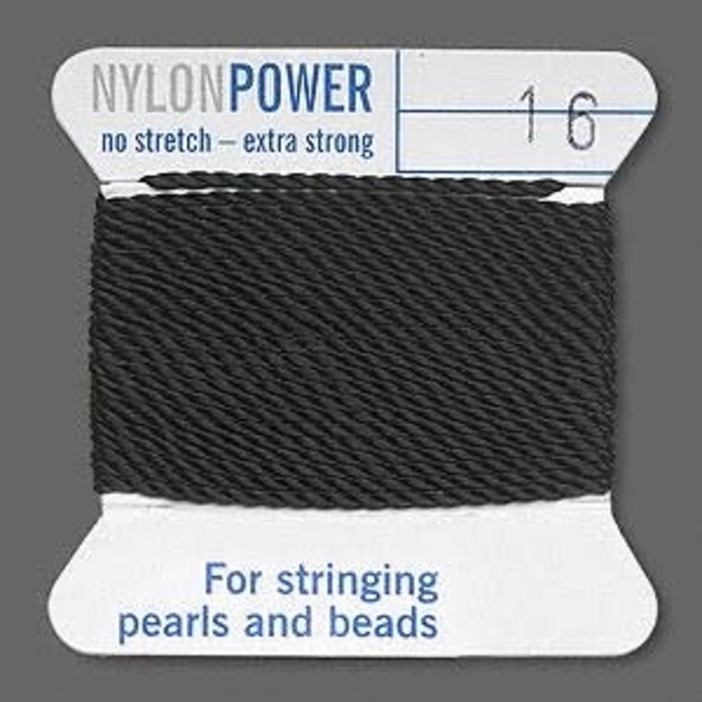 Nylon Thread Thread Nylon Black #16 2Yrds
