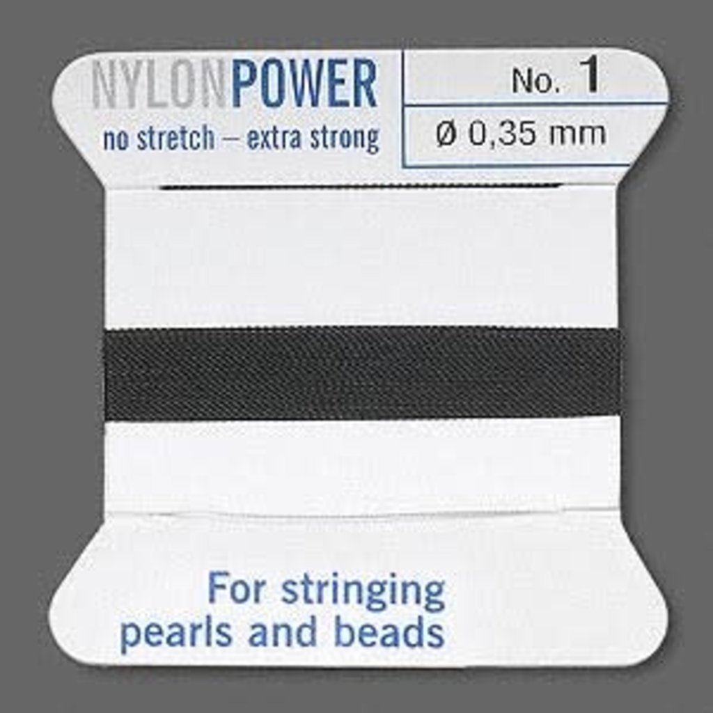 Nylon Thread Thread Nylon Black #1 2Yrds