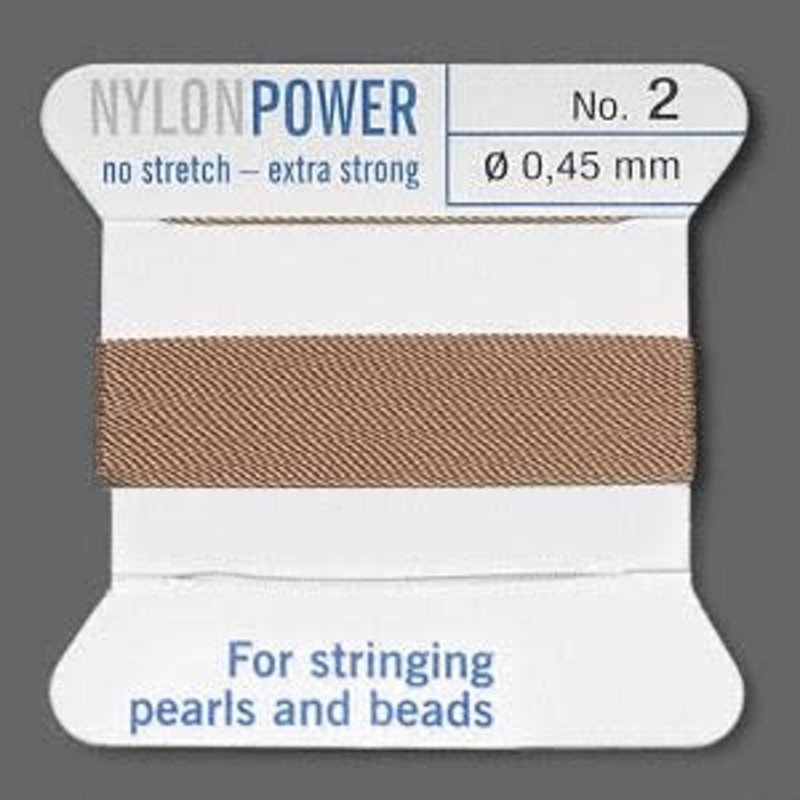 Nylon Thread Thread Nylon Beige #2 2Yrds